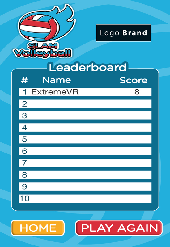 SLAM Volleyball Hire // Touchscreen Gaming // Extreme VR