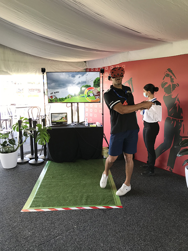 VR Golf Sport Simulator Hire and Rental Packages Extreme VR