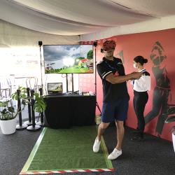 ExtremeVR - Mobile Virtual Reality Golf Simulator Hire
